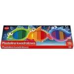 Monacor Mona Plasticine square 18 colors
