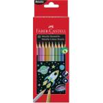 Faber-Castell Цветни моливи faber-castell Шестоъгълни шестоъгълни металически цветове 10 броя 201583 (201583)
