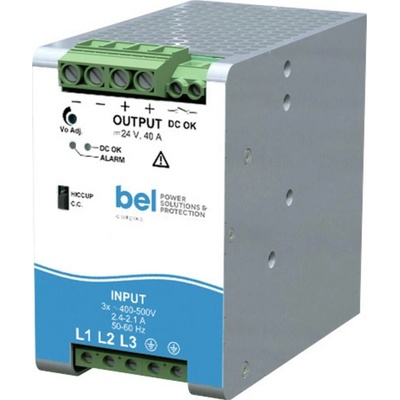 Belfuse sieťový zdroj na montážnu lištu (DIN lištu), 24 V/DC, 40 A, 960 W