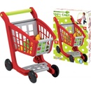 Dětské obchůdky ECOIFFIER Set vozík nákupní + ovoce a zelenina makety potravin plast