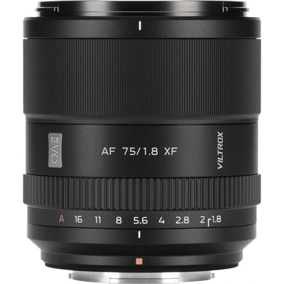 Viltrox AF 75mm F1.8 EVO APS-C objektiv (Fuji X)