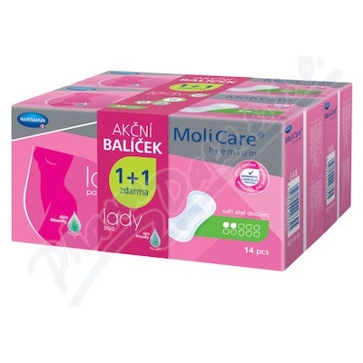 MoliCare Premium Lady pad 2 kapky 14+14 ks – Zboží Dáma