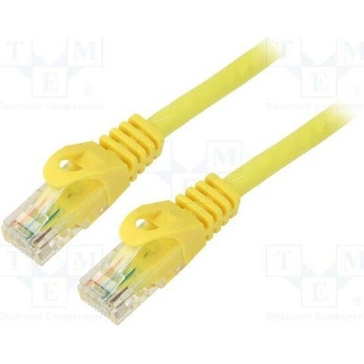 Lanberg PCU5-10CC-2000-Y Patch U/UTP Cat 5e RJ45 vidlice z obou stran lanko CCA