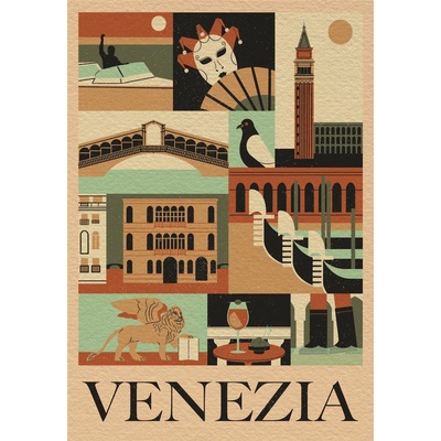 Clementoni - Puzzle Style in the City: Venezia - 1 000 piese
