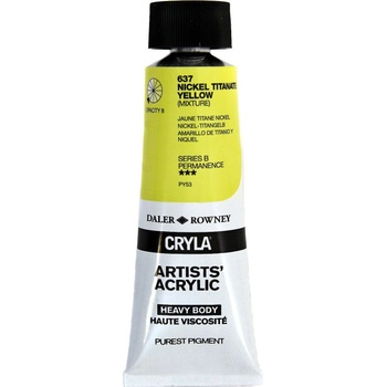 Daler-Rowney Cryla Artists’ АКРИЛНА боя Nickel Titanium Yellow 75 ml 1 бр (125075637)