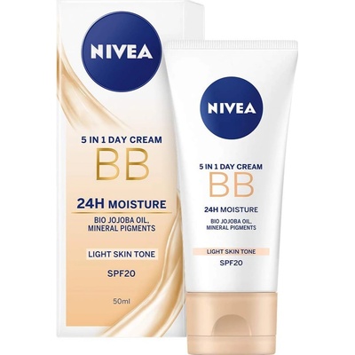 Nivea BB krém zkrášlující hydratační krém 5v1 light tón pleti 50 ml