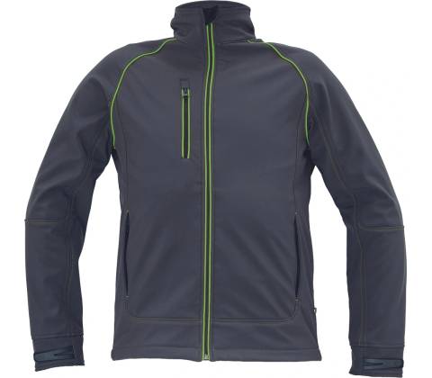 Cerva GREENDALE softshell bunda sivá