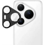  Удароустойчив стъклен протектор за камера марка IMAK за Huawei Pura 80 Pro/Pro+ - с черна рамка