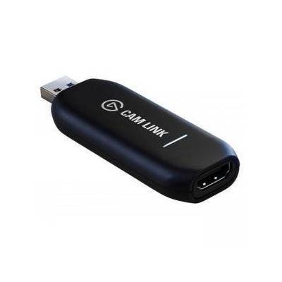 Стрийминг видеоконвертор Elgato Cam Link 4K стрийминг и запис на видео в 4K резолюция от DSLR, видеокамера или екшън камера, USB, HDMI-in), 10GAM9901