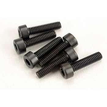 Traxxas Болтове Traxxas Screws, 2.5x10mm cap-head machine (hex drive) (6), TRX3229 (TRX3229)