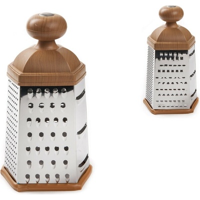 MAKRO - Strúhadlo 6 - hranné 14x24cm, nerez / umelá hmota