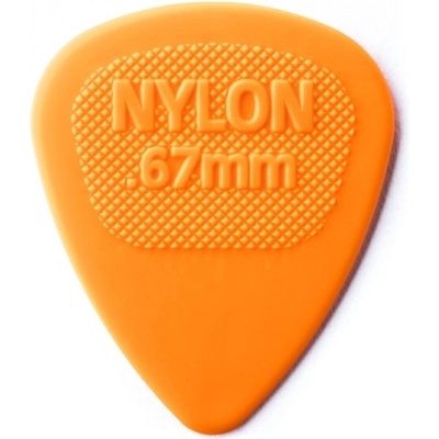 Dunlop 443R 0.67 Nylon Midi Standard Перце за китара (443R067)