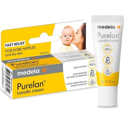 Medela Крем за зърна Medela - PureLan, 7 gr (101041320)