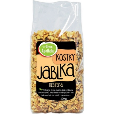 Green Apotheke Jablká kocky nesírené 100 g