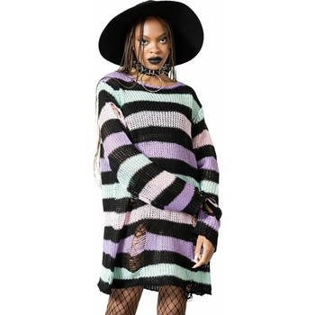 Image 1 of KILLSTAR пуловер унисекс KILLSTAR - Pastel Punk плетиво - Мулти - KSRA006204