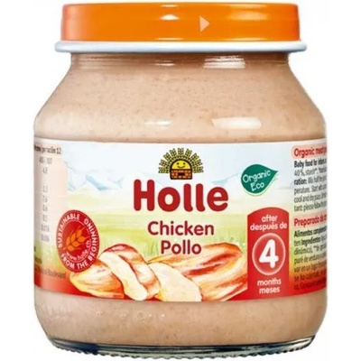 Holle Био пюре с пилешко месо за 4 месеца Holle 125гр