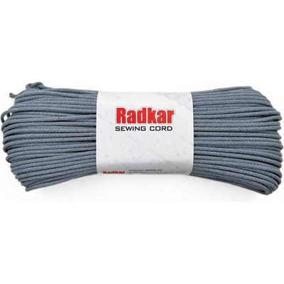 RADKAR šňůry na šití 5mm Denim - 100m návin