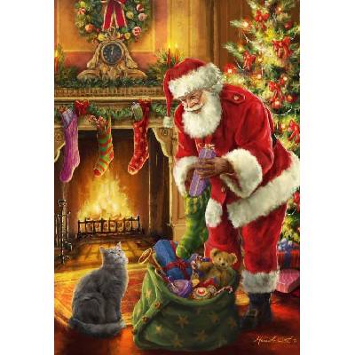 Bluebird Puzzle - Puzzle Santa Has Arrived - 1 000 piese