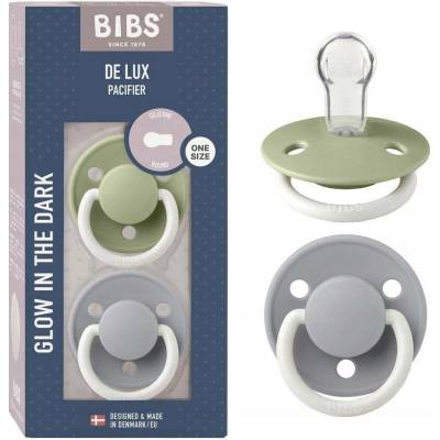 Bibs De Lux silikon Sage noční Cloud noční 2 ks