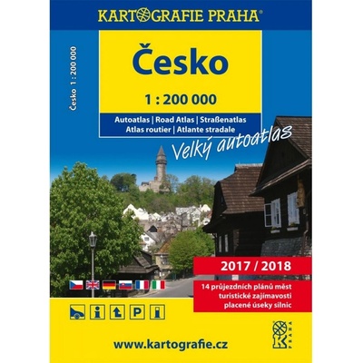 ČESKO Velký Autoatlas