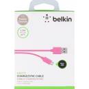 Belkin F2CU012bt2M-PINK microUSB, 2m, růžový