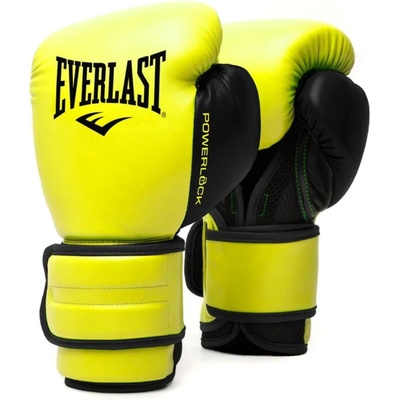 Everlast Боксови ръкавици Everlast Powerlock Enhanced Training Gloves - Neon Yellow