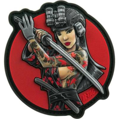 Nášivka M-Tac Tactical Girl Watterfall 1 - barevná
