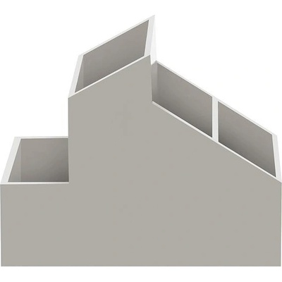 Spirella kosmetický organizér SKYLINE šedý plast