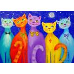 Enjoy - Puzzle Smiling Cats 1000 - 1 000 piese