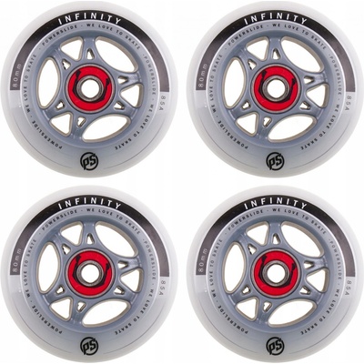Powerslide Infinity RTR ABEC9 80 mm 85A 4ks – Zboží Dáma