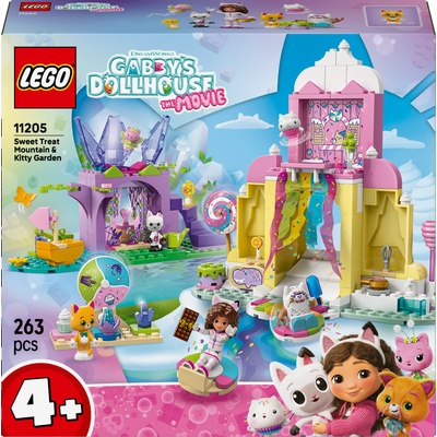 LEGO® Gabby's Dollhouse - Sweet Treat Mountain & Kitty Garden (11205)