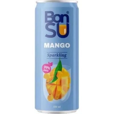 BonSU perlivý nápoj s príchuťou manga NUOC XOAI 330 ml