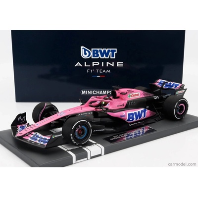 Minichamps Alpine F1 A523 Team Bwt Alpine N 31 Season 2023 Esteban Ocon Modrá Růžová 1:18