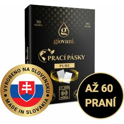 Giovani prací pásky PURE 60 praní