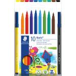 STAEDTLER Флумастри Staedtler Noris 326, 10 цвята (31324-А)