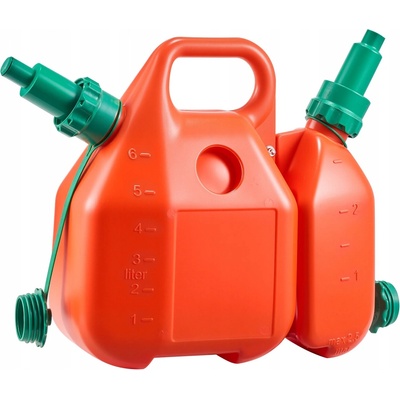Vevor Kanister na palivo 6 + 1,9 l