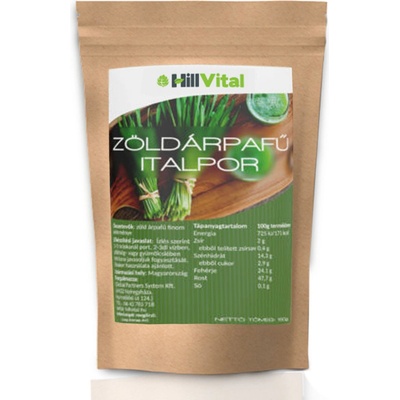 Hillvital Zelený jačmeň mletý 150 g
