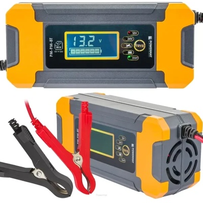 Powermat Микропроцесорно зарядно устройство Powermat PM-PM-8T/ 12/24V (PM-PM-8T)