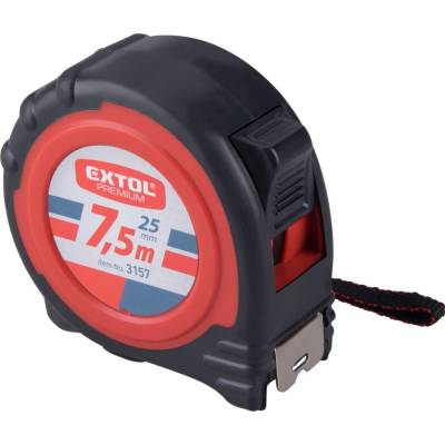 EXTOL PREMIUM metr svinovací, 7,5m, š. pásky 25mm