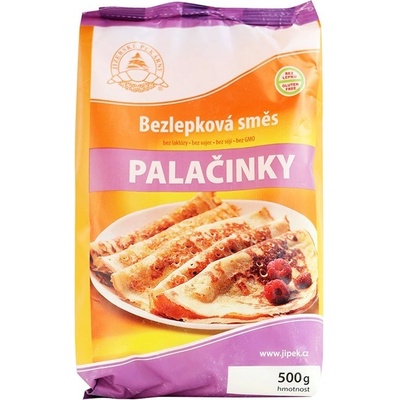 JIZERSKÉ PEKÁRNY Směs na palačinky bez lepku 0,5 kg
