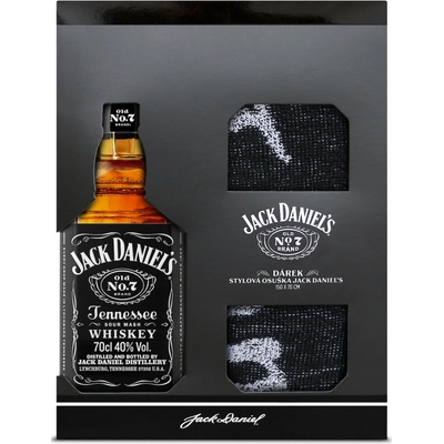 Jack Daniel's 40% 0,7 l (dárkové balení ručník)