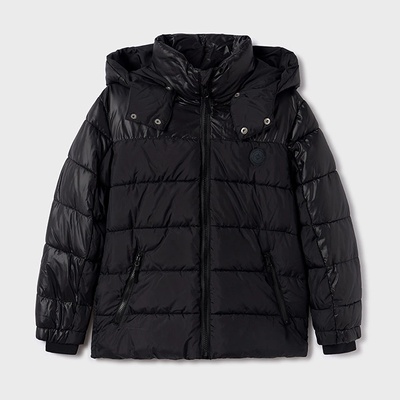 MAYORAL Комбинирано зимно яке за момче в черно Майорал