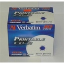 Média pro vypalování Verbatim CD-R 700MB 52x, printable, jewel, 10ks (43325)