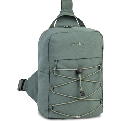 BestWay Urban Sling Bag zelená 7l