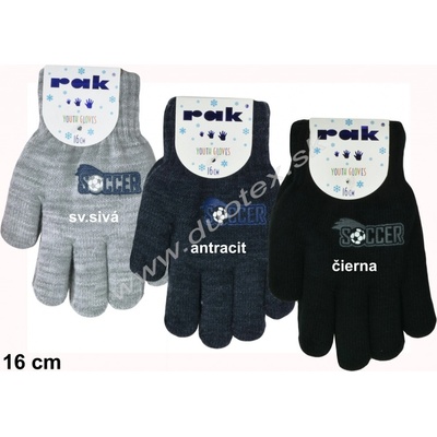 Rak Rukavice R-103DB čierna