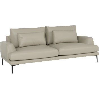 Carmen Кожен диван - тройка grasten lux - бежов (3551225_1)