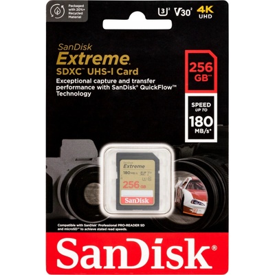 SanDisk SDXC UHS-I U3 256GB SDSDXVV-256G-GNCIN