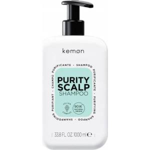 Kemon Care Purity Scalp Shampoo пречистващ шампоан за мазен скалп 1000 мл