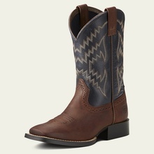 *W* Westernové boty Ariat® YTH Tycoon dětské brazen brown/arizona sky