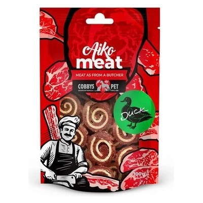 COBBYS PET AIKO Meat mini rolky s kačicou a treskou 100 g